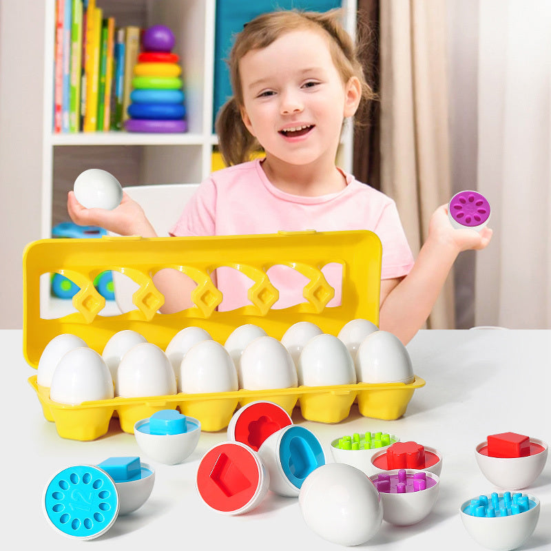 Educational Shape Matching Egg Toy