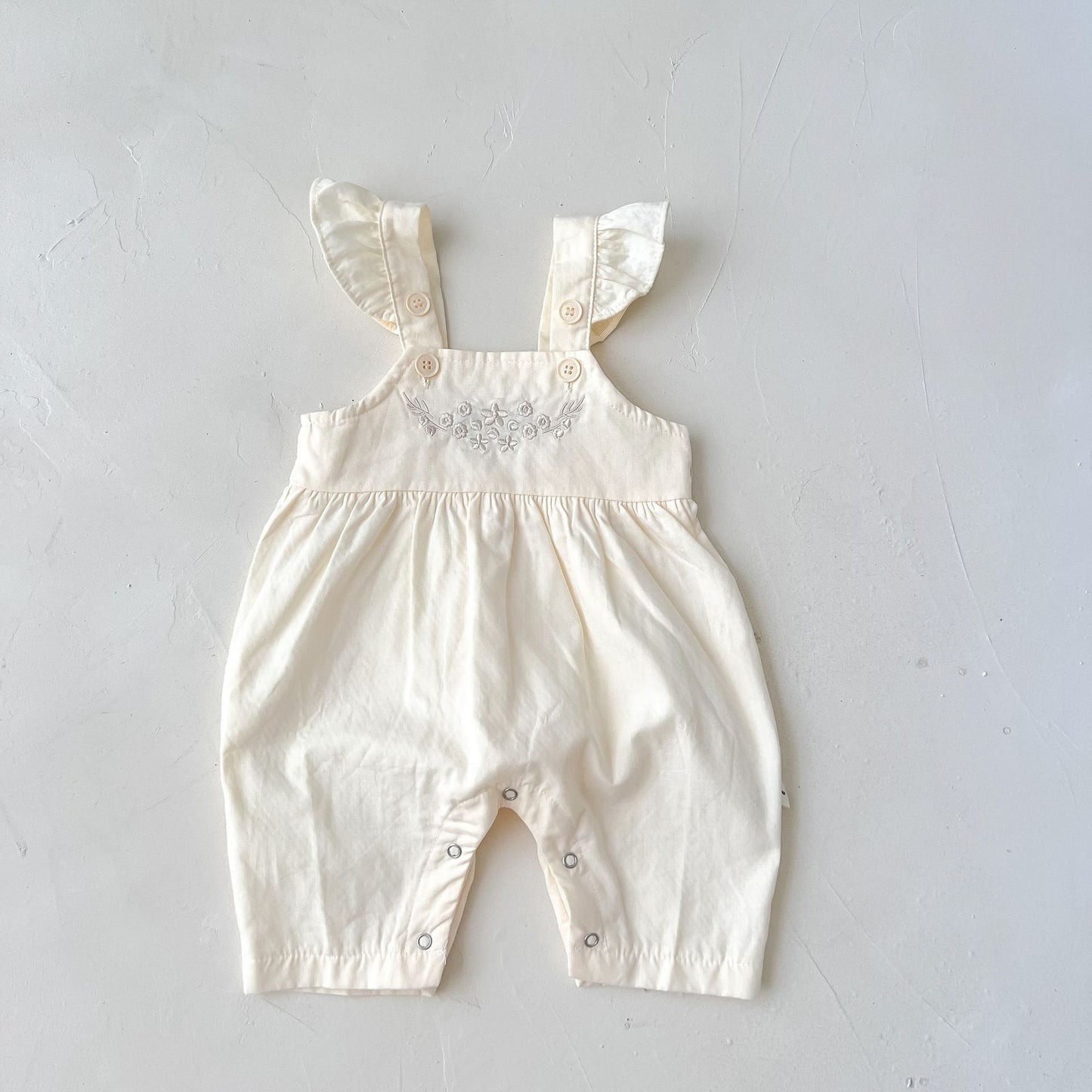 Loose Adjustable Suspender Romper