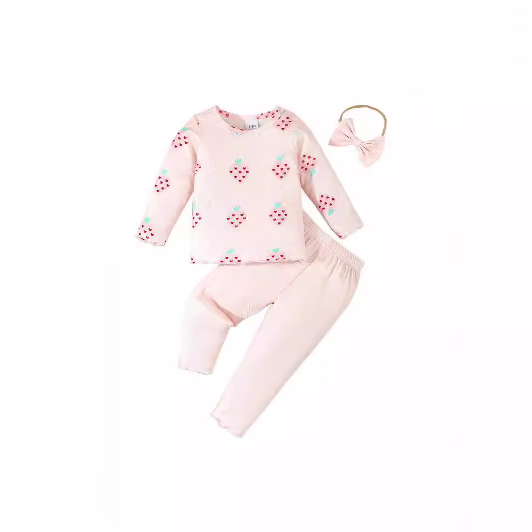 Infant Printed 3-piece Set
