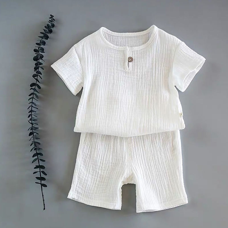 Unisex Short-sleeved Summer Suit