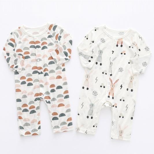 Soft Bamboo Fiber Baby Jumpsuit