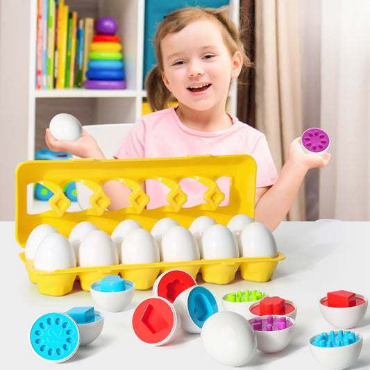 Educational Shape Matching Egg Toy