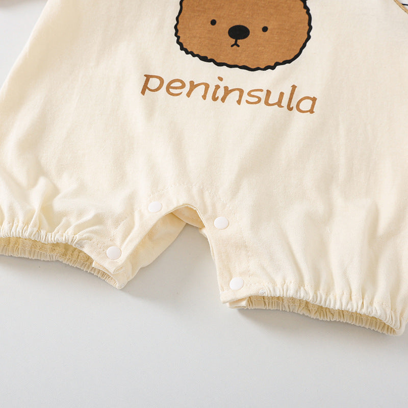 'Peninsula' Baby Short Sleeve Romper
