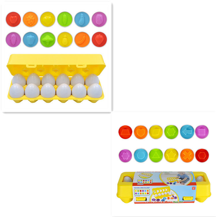 Educational Shape Matching Egg Toy