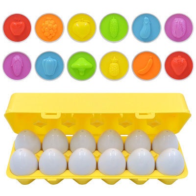 Educational Shape Matching Egg Toy