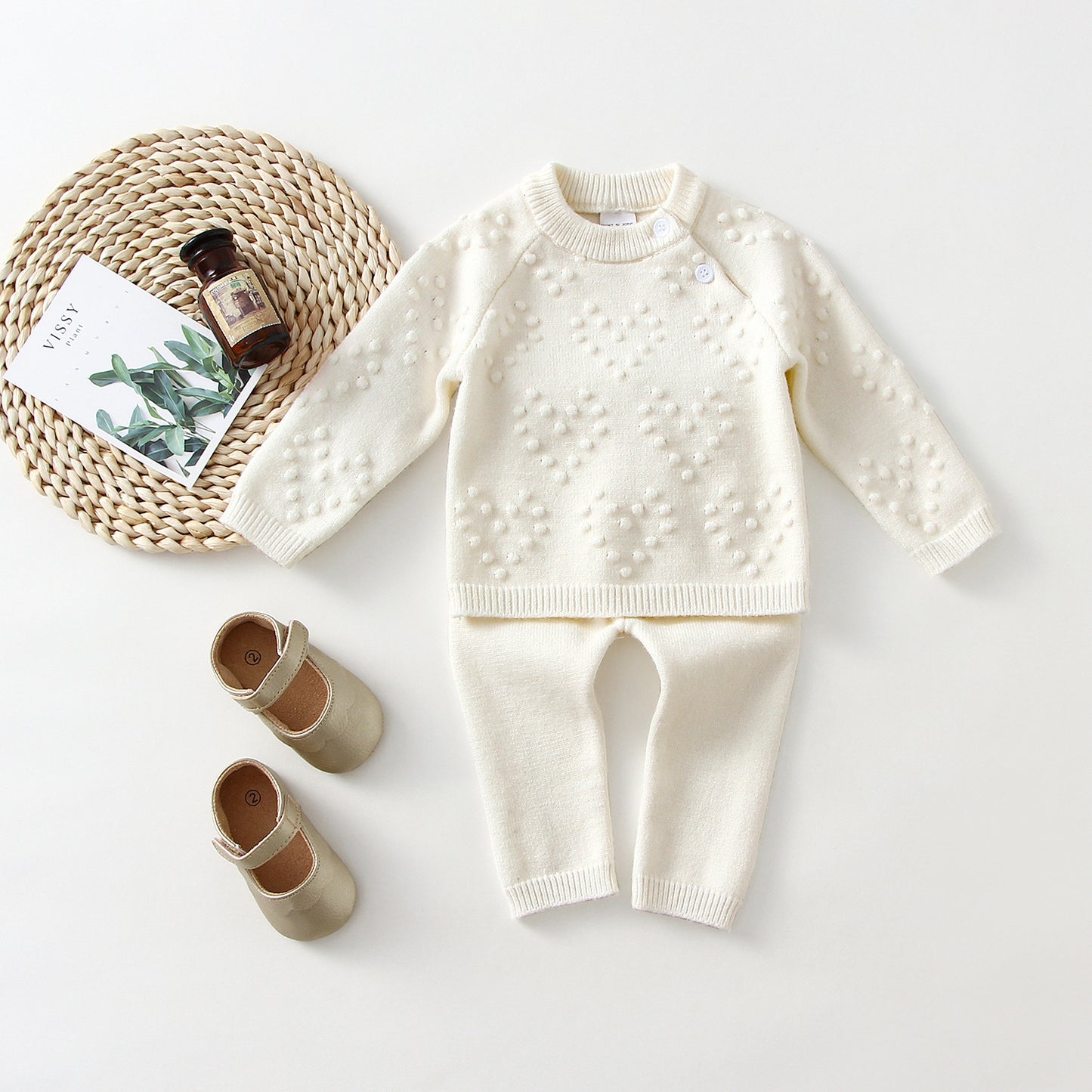 Children's Knitted Two Piece Set