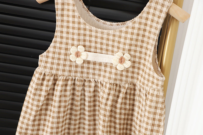 Long-sleeved Two Piece Dress Set