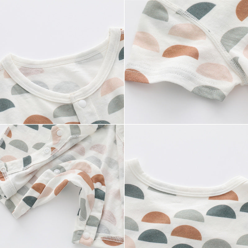 Soft Bamboo Fiber Baby Jumpsuit