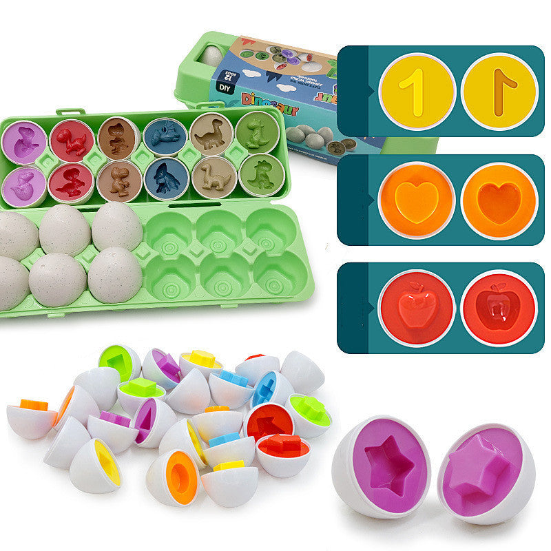 Educational Shape Matching Egg Toy
