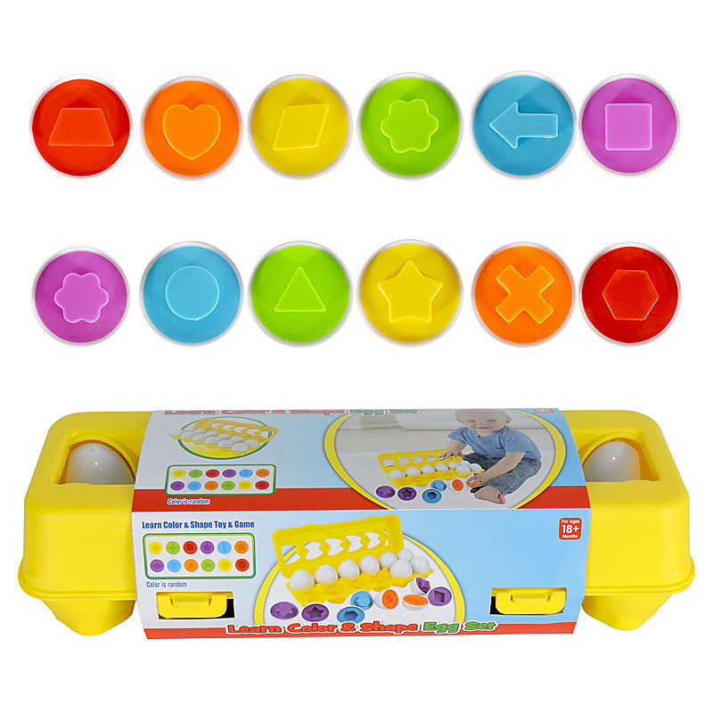 Educational Shape Matching Egg Toy