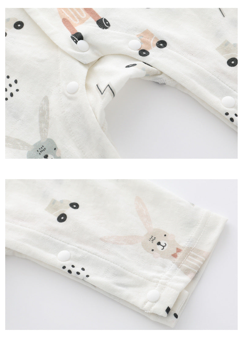 Soft Bamboo Fiber Baby Jumpsuit